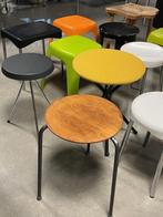 Vintage krukjes retro krukken design stool kruk bijzetkruk, Huis en Inrichting, Krukjes, Ophalen, Overige materialen, Gebruikt