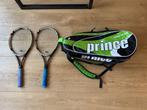 2x Prince Warrior tennisrackets + tennistas, Gebruikt, Prince, Ophalen of Verzenden, Racket