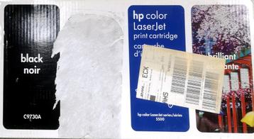 Tonercartridge zwart HP C9730A ongeopend beschikbaar voor biedingen
