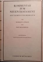 Kommentar zum NT aus Talmud und Midrasch: Band 1 Matthäus, Ophalen of Verzenden, Gelezen, Hermann L. Strack & Paul Billerbeck