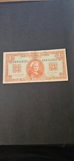 Nederland bankbiljet 1 guldenwilhelmina ll fris biljet 06-1c, Ophalen of Verzenden, 1 gulden, Los biljet