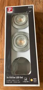 Twee spotjes Paulmann, Ophalen of Verzenden, Nieuw, Metaal of Aluminium, Plafondspot of Wandspot