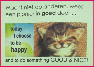 Advies: Doe iets Goeds