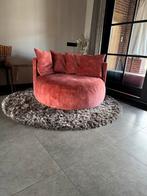Grote ronde loveseat fauteuil bank, Ophalen, Zo goed als nieuw, Eenpersoons, Minder dan 150 cm