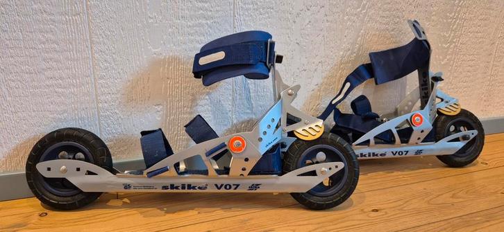 Skike V07 nordic skates, Sport en Fitness, Skiën en Langlaufen, Zo goed als nieuw, Schoenen, Overige merken, 100 tot 140 cm, Ophalen of Verzenden