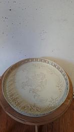 Dienblad 40cm., Ophalen of Verzenden, Zo goed als nieuw, Rond, Metaal