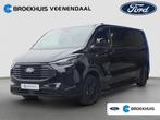 Ford Transit Custom 320 2.5 PHEV L2H1 Black Platinum Dubbelc, Auto's, Bestelauto's, Automaat, 232 pk, Euro 6, 4 cilinders