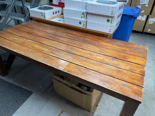 Eettafel / Tuintafel in goede staat, Huis en Inrichting, Tafels | Eettafels, Gebruikt, 50 tot 100 cm, 200 cm of meer, Vijf personen of meer