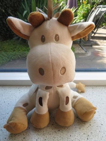 Giraffe of giraf merk Tiamo wit met borduursel en ribfluwele beschikbaar voor biedingen