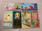 Set 6/ vintage postkaarten met kindjes en baby dieren, Ophalen of Verzenden, Nieuw