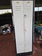 Metalen locker / opbergkast met 2 deuren, Huis en Inrichting, Ophalen, Gebruikt, Locker staal