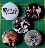 Grote Stray Cats buttons, Verzamelen, Muziek, Artiesten en Beroemdheden, Verzenden, Nieuw, Overige typen