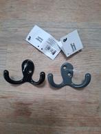 Haken zwart en grijs, Wandkapstok, Nieuw, Ophalen of Verzenden, Minder dan 100 cm