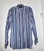 Etro Milano blouse overhemd maat 40, Blauw, Zo goed als nieuw, ETRO, Halswijdte 39/40 (M)