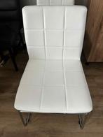 stoelen, Huis en Inrichting, Stoelen, Ophalen, Wit, Zo goed als nieuw, Vier