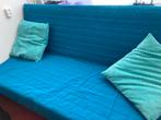 Ikea beddinge bedbank / logeerbed 140x200, Huis en Inrichting, Slaapkamer | Slaapbanken, Ophalen, Blauw, Tweepersoons, 140 cm