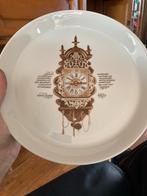 Antiek Mitterteich Porselein Bord met Klok, Antiek en Kunst, Ophalen