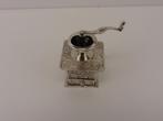 Zilveren miniatuur Koffiemolen                          Z149, Ophalen of Verzenden, Zilver