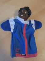 Sinterklaas Zwarte Piet hand met hard hoofd 22cm Hulppiet, Ophalen of Verzenden, Gebruikt