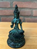 Mooi antiek bronzen Boeddha, Antiek en Kunst, Kunst | Beelden en Houtsnijwerken, Ophalen of Verzenden