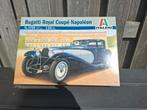 Bugatti royal coupe napoleon italeri no 3705 nieuw, Groter dan 1:32, Ophalen of Verzenden, Zo goed als nieuw, Italeri
