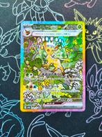 Pokemon Leafeon EX SAR Japanese Terastal Festival, Ophalen of Verzenden, Nieuw, Losse kaart, Foil