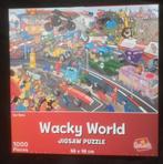 Wacky World puzzel - Car Race (1000 stuks), Ophalen of Verzenden, Zo goed als nieuw