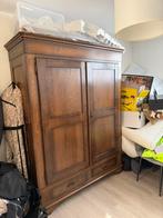 Eiken houten kast antiek, Antiek en Kunst, Ophalen of Verzenden