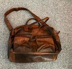 Sacha Leuke grote cognac Cowboysbag Cowboy style tas, Sieraden, Tassen en Uiterlijk, Tassen | Damestassen, Zo goed als nieuw, Verzenden