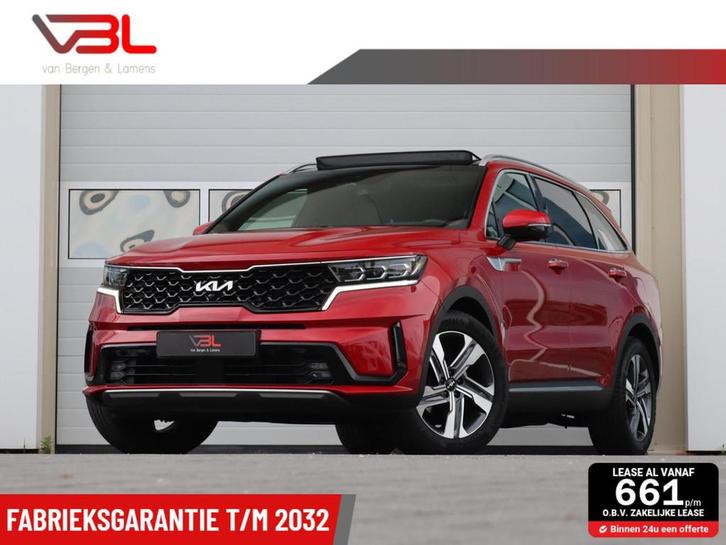 Kia Sorento 1.6 T-GDI 265PK Plug-in Hybrid 4WD ExecutiveLine, Auto's, Kia, Bedrijf, Te koop, Sorento, 360° camera, 4x4, ABS, Achteruitrijcamera