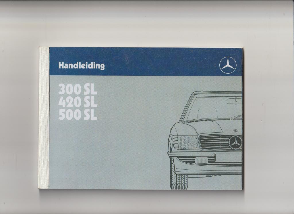 Mercedes 107 SL, Auto diversen, Handleidingen en Instructieboekjes, Ophalen of Verzenden