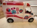 Barbie ambulance met Accessoires, Ophalen, Zo goed als nieuw, Barbie