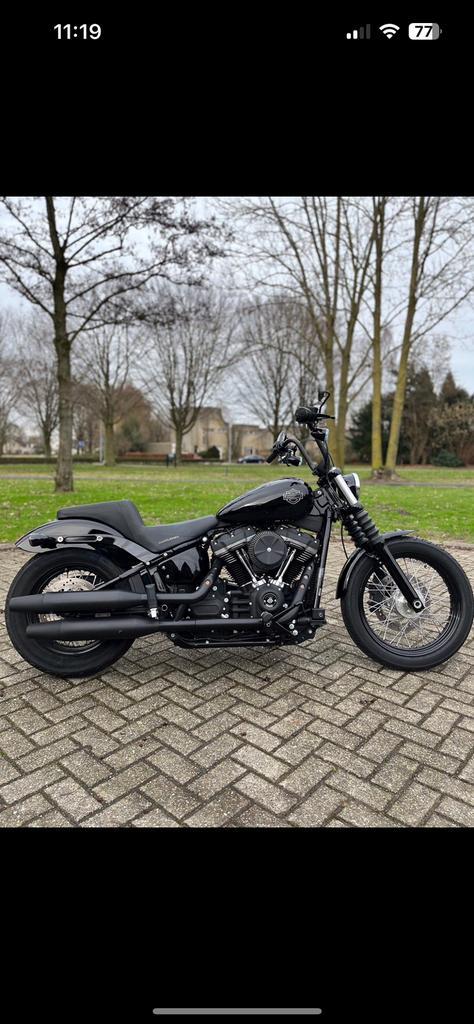 Harley davidson streetbob softail m8 uitlaten, Motoren, Onderdelen | Harley-Davidson, Gebruikt, Ophalen