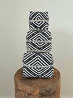 Kralen offermand Yami 2 uit Bali, Ophalen of Verzenden, Tropical home, Rechthoekig, 6951nk