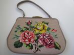 handtas vintage, Ophalen of Verzenden, Zo goed als nieuw, Beige, Handtas