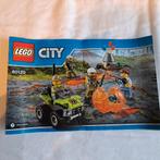 Lego 60120 Vulkaan starterset, Ophalen of Verzenden, Zo goed als nieuw