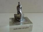 Miniatuur zilver S10d scheepsboeg zilveren miniaturen gezegd, Antiek en Kunst, Antiek | Goud en Zilver, Verzenden, Zilver