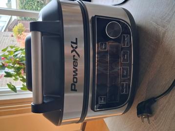 Zwart/zilverkleurige Power XL Multi Cooker 12-in-1 beschikbaar voor biedingen