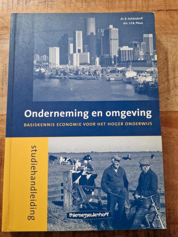 Onderneming en Omgeving - Studiehandleiding, Boeken, Studieboeken en Cursussen, Gelezen, HBO, Gamma, Ophalen of Verzenden