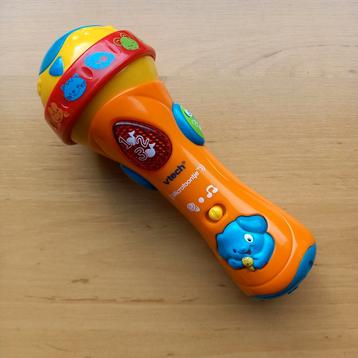 Kindermicrofoontje met meerdere te kiezen geluiden/liedjes beschikbaar voor biedingen
