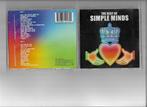 2CD The Best of Simple Minds (remastered), Gebruikt, Verzenden, Poprock