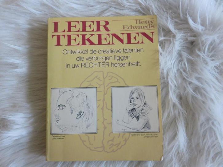 Leer Tekenen - Betty Edwards, Boeken, Hobby en Vrije tijd, Zo goed als nieuw, Tekenen en Schilderen, Ophalen of Verzenden