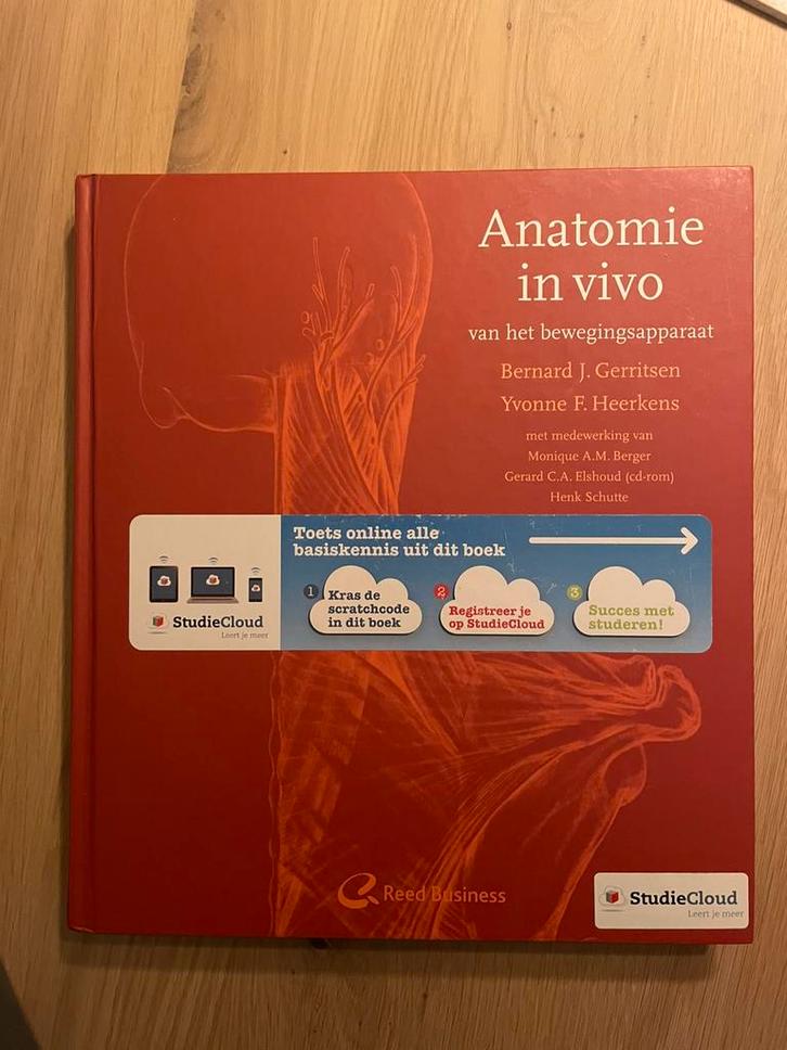 Yvonne Heerkens - Anatomie in vivo van het bewegingsapparaat, Boeken, Wetenschap, Zo goed als nieuw, Ophalen of Verzenden