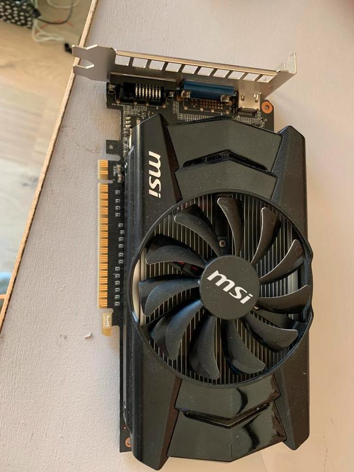 NVIDIA GeForce GTX 750 1 GB, Computers en Software, Videokaarten, Gebruikt, Nvidia, PCI, GDDR3, DVI, Ophalen