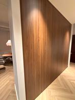 Grote houten inbouwkast met planken, Huis en Inrichting, Kasten | Kledingkasten, Ophalen, 200 cm of meer, Zo goed als nieuw, Overige houtsoorten