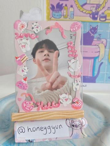 kpop photocard + toploader monsta x i.m changkyun beschikbaar voor biedingen