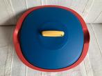 Serveer-, Salade-, zuur- of bowl-schaal Tupperware, Ophalen of Verzenden, Zo goed als nieuw, Rood, Schaal