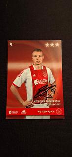 Spelerskaart met handtekening; Kolbeinn Sigthorsson # Ajax, Verzenden, Nieuw, Ajax, Spelerskaart