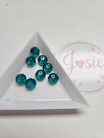 Turquoise glaskralen #21, Hobby en Vrije tijd, Kralen en Sieraden maken, Ophalen, Nieuw, Kraal