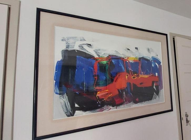 Origineel schilderij van 'Frank Lejeune', Antiek en Kunst, Kunst | Schilderijen | Modern, Ophalen